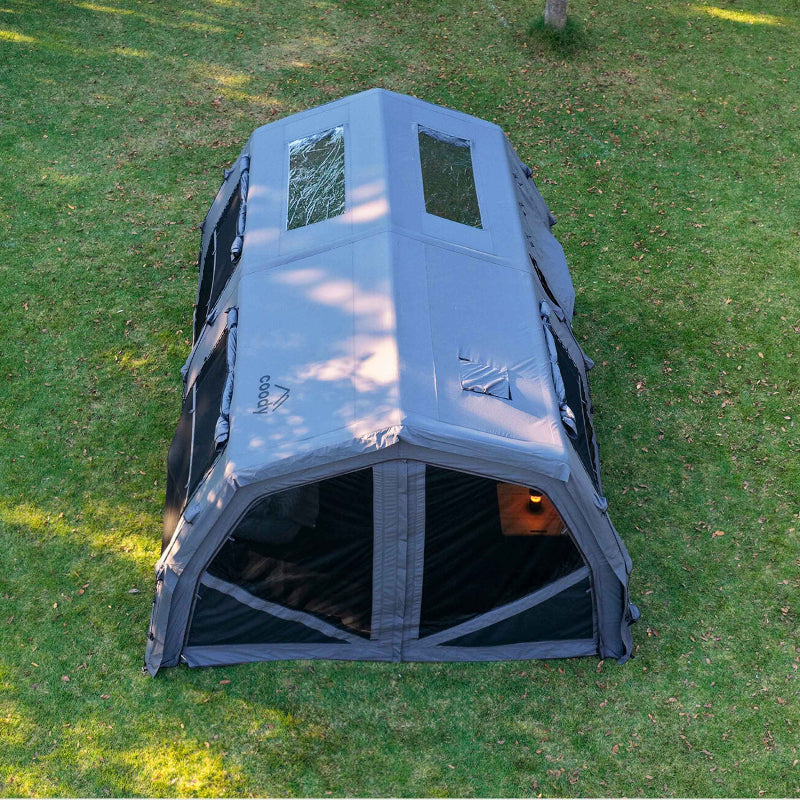 Coody Familia AirTent 17.2 Pro – Inflatable Canvas Tent (2–10 Person)