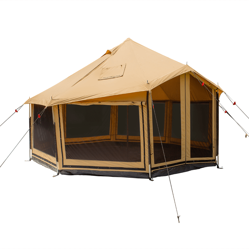 Altimus Bell Tent 18' - 4-Season Canvas Tent with Stove Jack