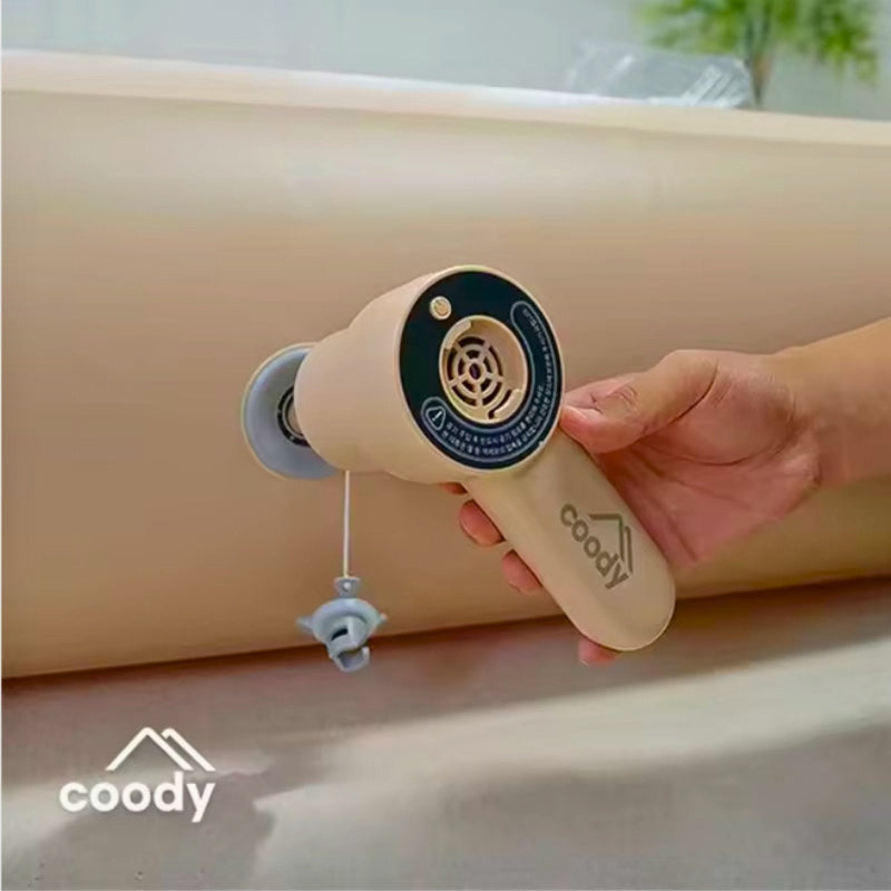 Coody Air Pump GR-119P | Portable Rechargeable Electric Pump for Inflatable Tents & Camping Gear
