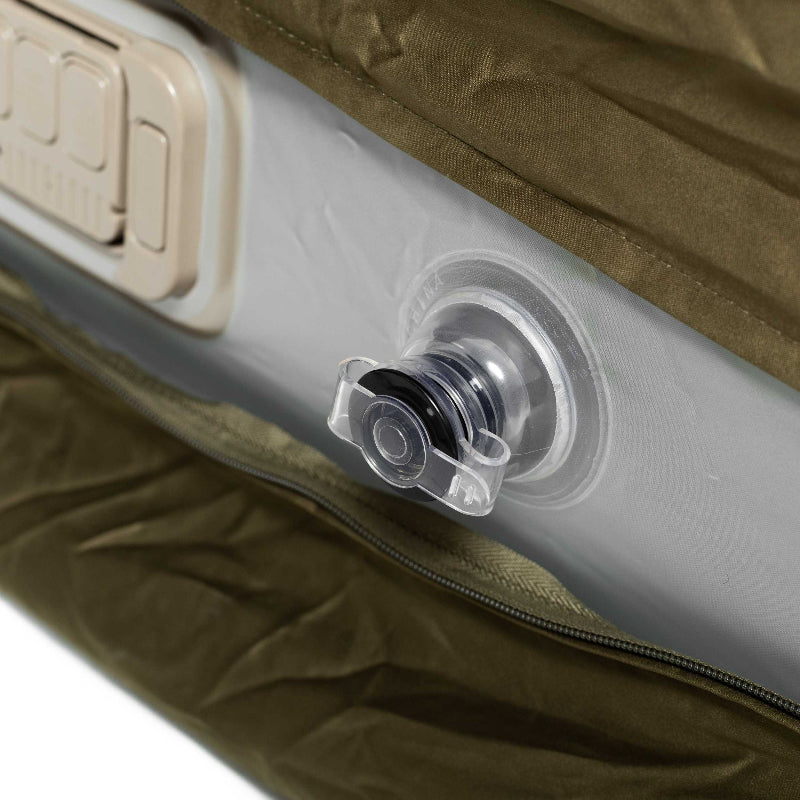 Coody Air Mattress – Green Twin XL | Inflatable Camping Bed with Built-In Pump