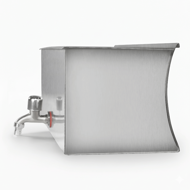 Water Tank for Anchor Stove - 3-Gallon Stainless Steel Hot Water System