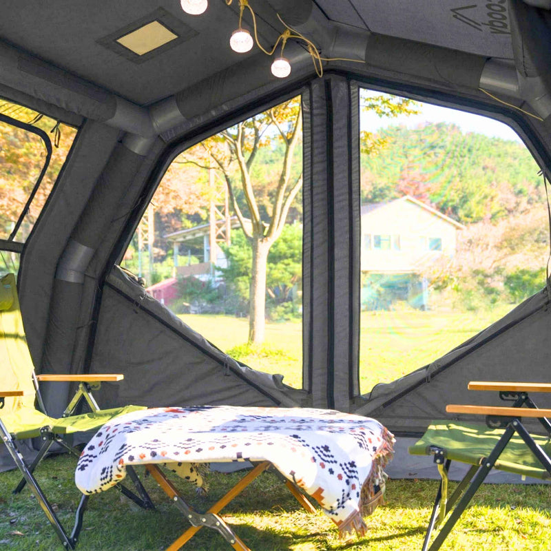 Coody Familia AirTent 17.2 Pro – Inflatable Canvas Tent (2–10 Person)