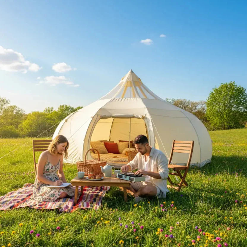 Wilderness Resource Astral Glamping Tent, provides a spacious and extraordinary outdoor experience