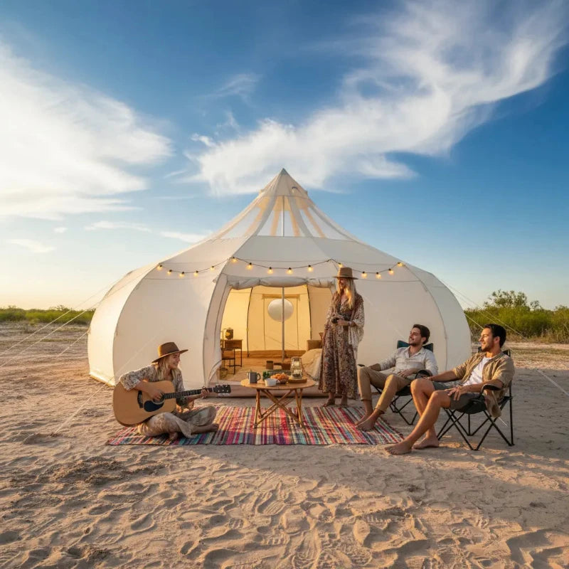 Wilderness Resource Astral Glamping Tent, four-season versatility, durable design resists wind, rain and harsh sun