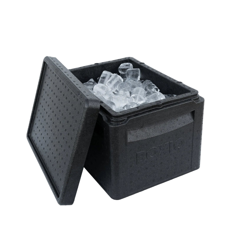 BOXIO COOL Passive Cool Box – Food-Safe Portable Cooler for Camping & Van Life