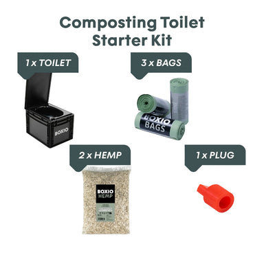 BOXIO TOILET PLUS Toilet Starter Kit