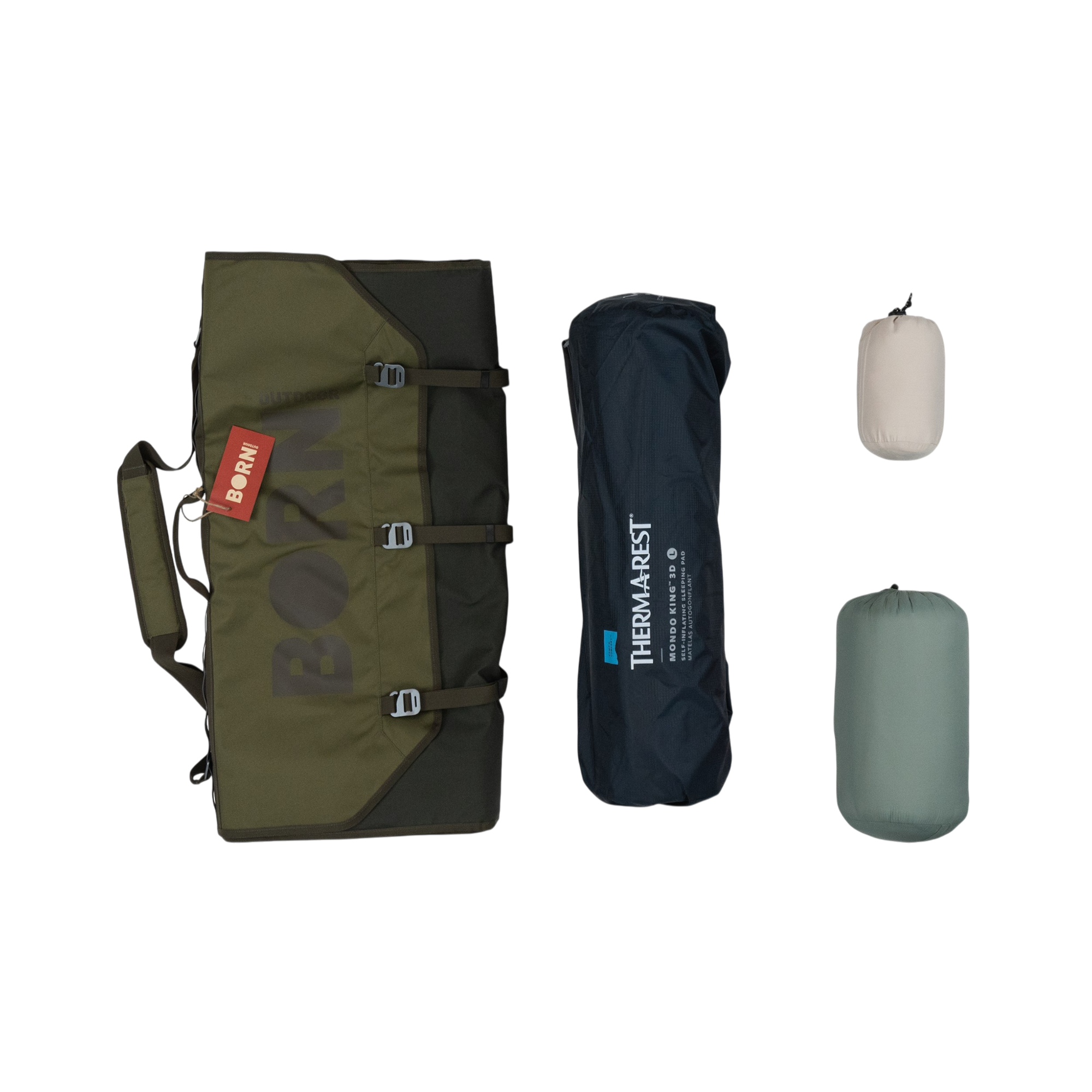 Baja Bundle - Complete Badger Bed Bedroll System for Spring & Summer