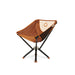 CLIQ ClassiQ 2.0 foldable chair in burnt orange on white background