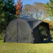 Coody Air Tent Hub Shelter Pro Black Inflatable Camping Tent exterior view.