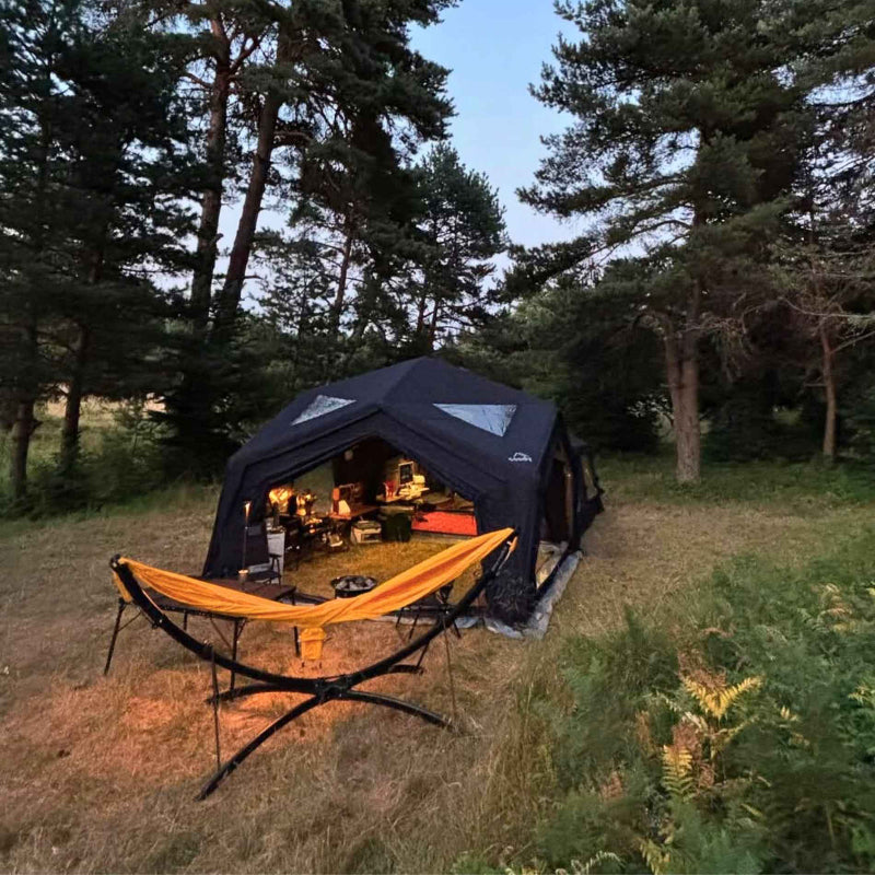 Coody Hub Shelter Inflatable Modular Tent spacious with removable floor