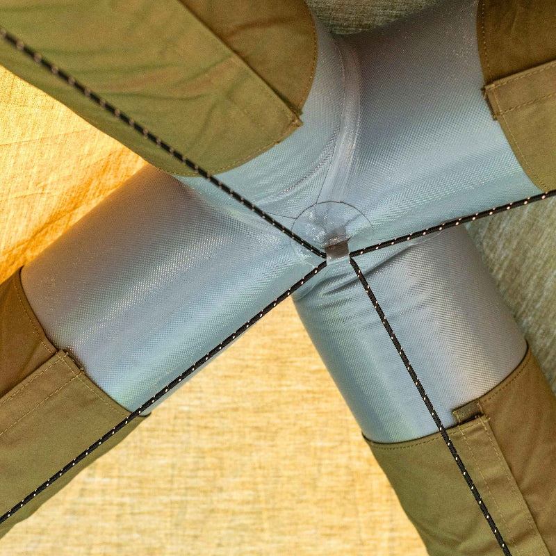 Coody Hub Shelter Inflatable Tent durable air beams create stable foundation