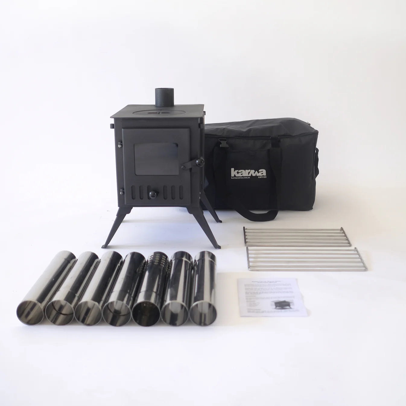 Nomad Vista PRO | Tent Stove with Dual Eco Burn