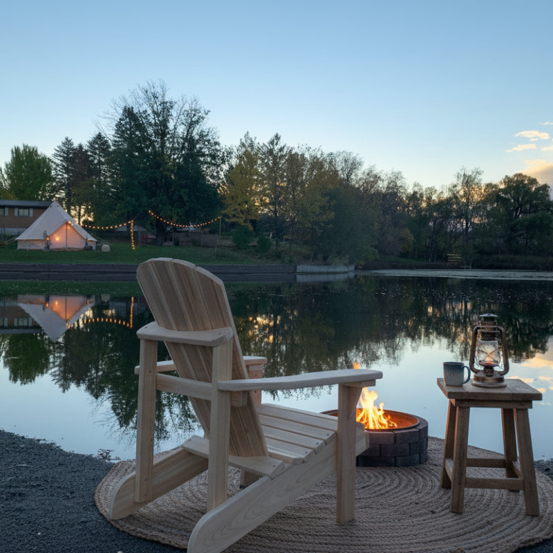 Americana Adirondack Kit Chair (Non-Folding) - Premium Outdoor Furniture