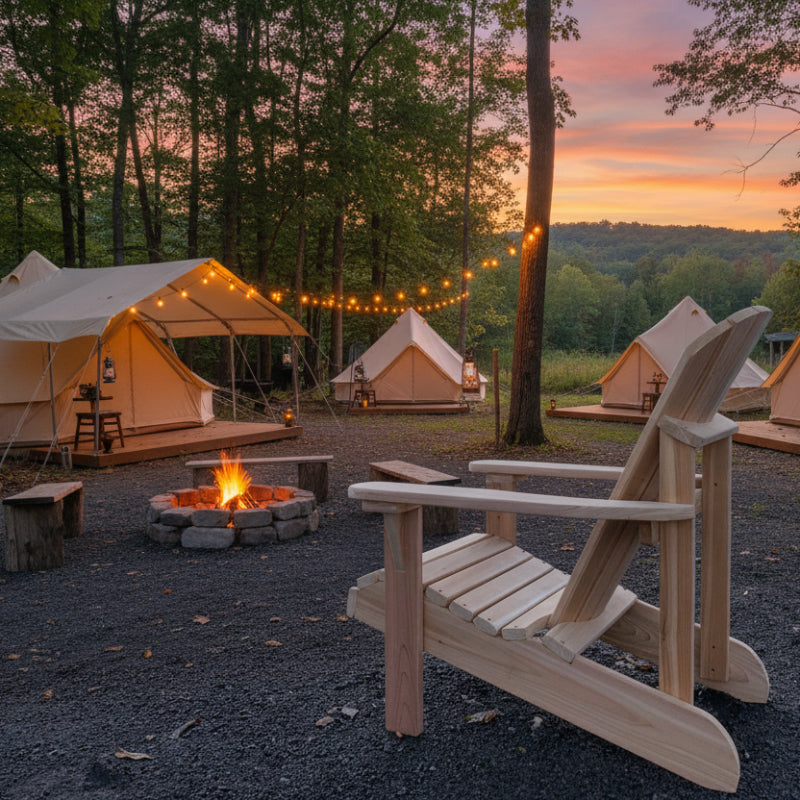 Americana Adirondack Kit Chair (Non-Folding) - Premium Outdoor Furniture