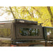 Kakadu Outback Shower Vehicle Tent in vehicle mounted storage bag