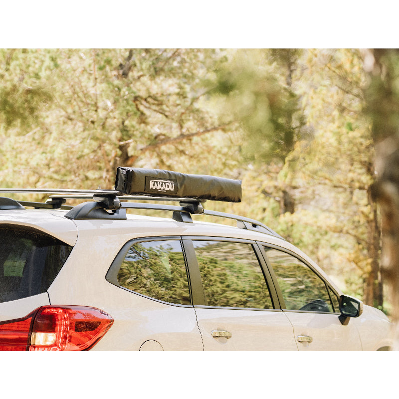 Kakadu Outback Shower Vehicle Tent mounted on car
