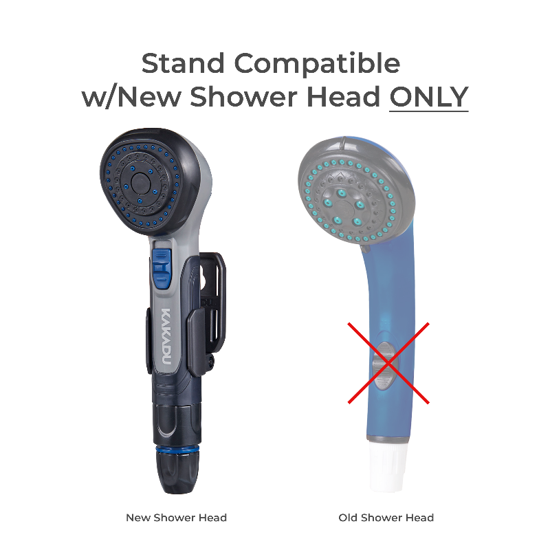 Kakadu Outback Wash Basin shower head stand compatible with new shower head only