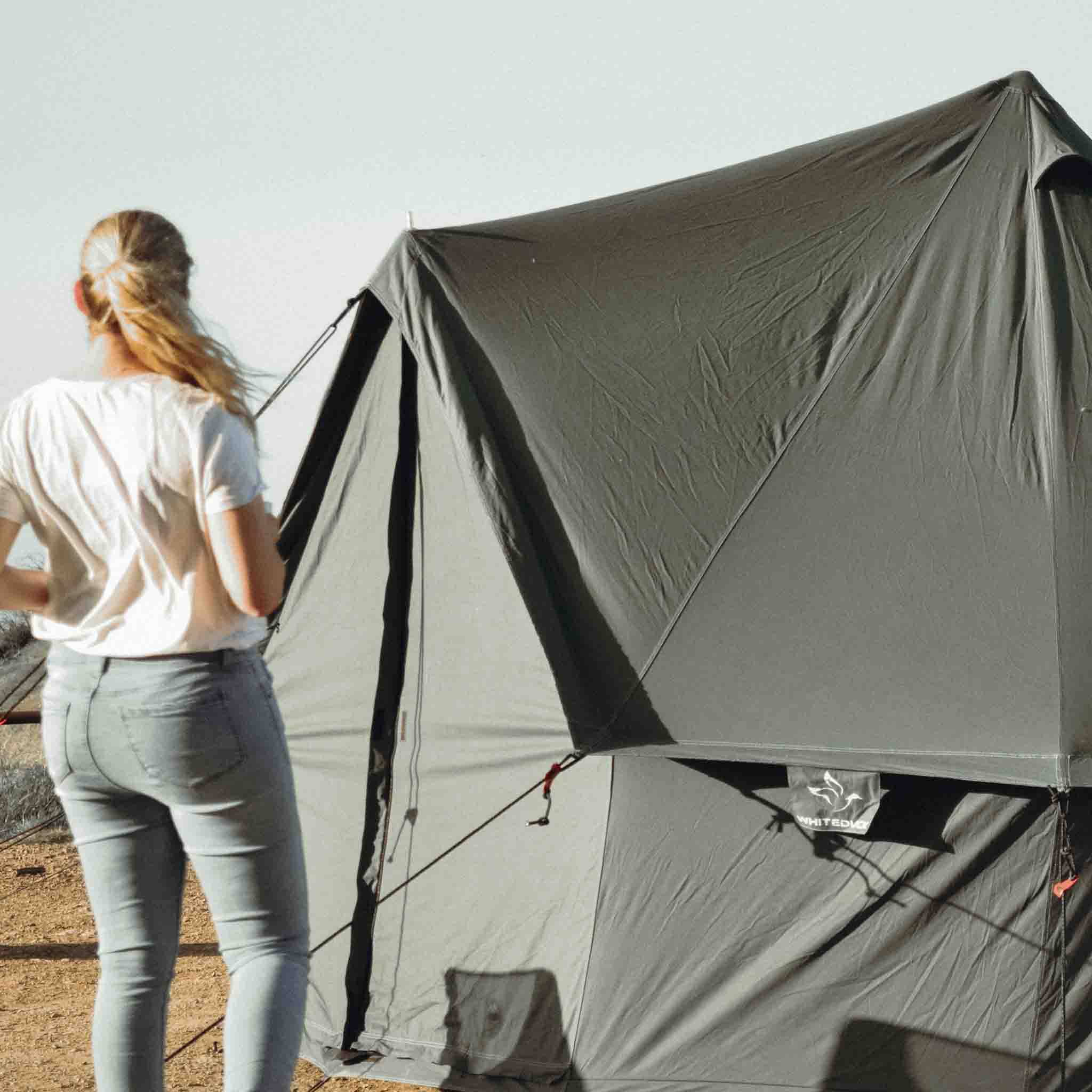 Regatta Bell Tent 13' - America's Favorite 4-Season Canvas Bell Tent