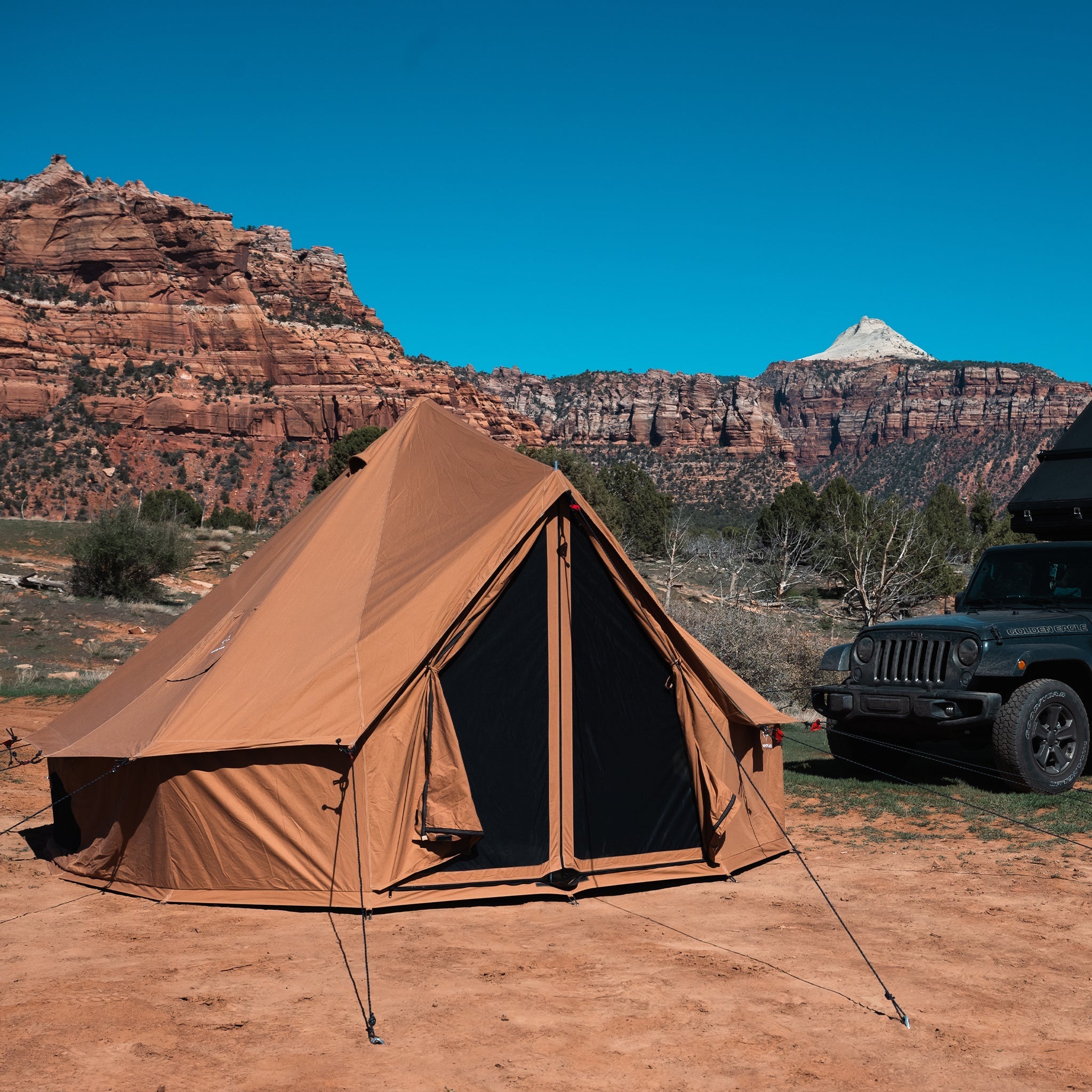 Regatta Bell Tent 13' - America's Favorite 4-Season Canvas Bell Tent