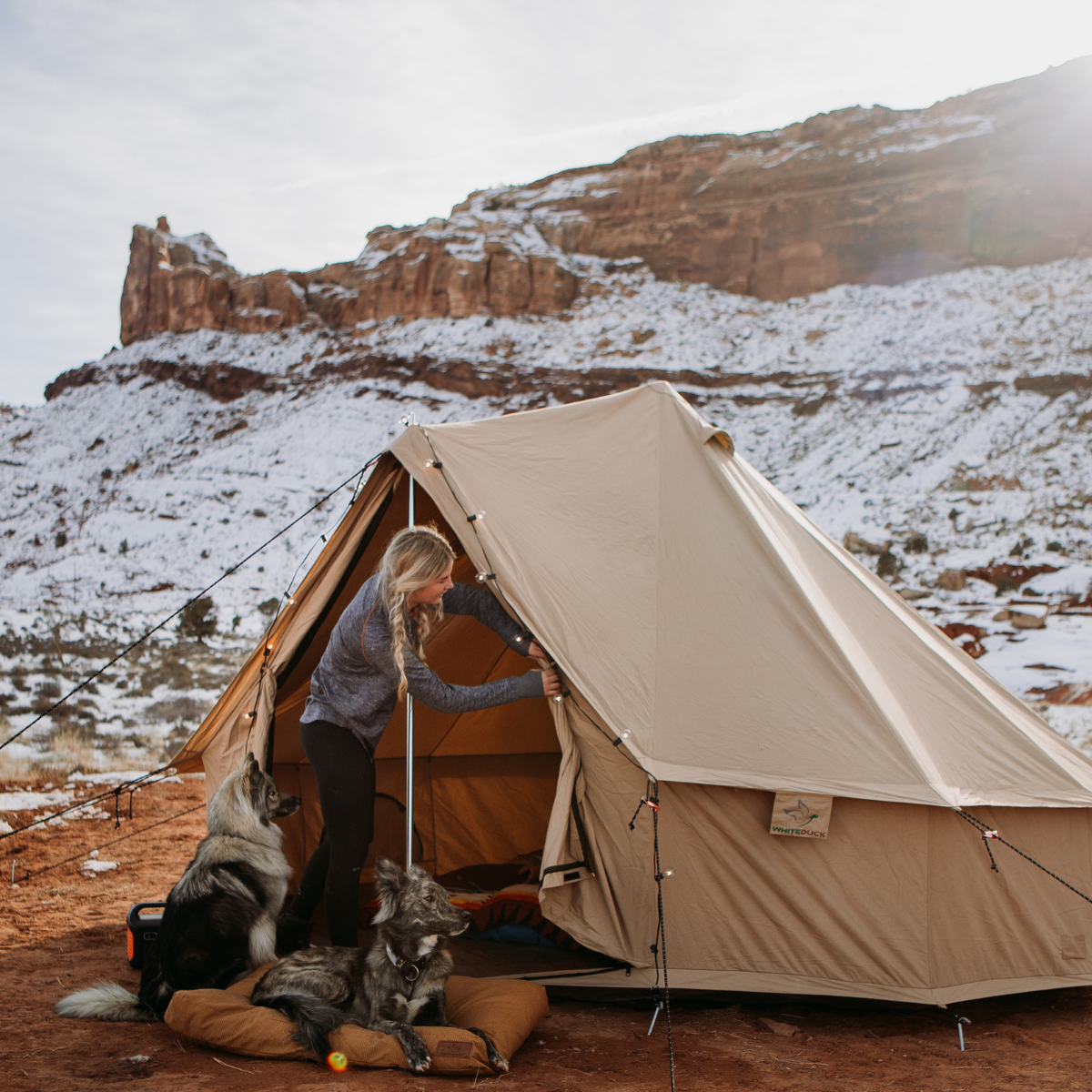 Regatta Bell Tent 13' - America's Favorite 4-Season Canvas Bell Tent