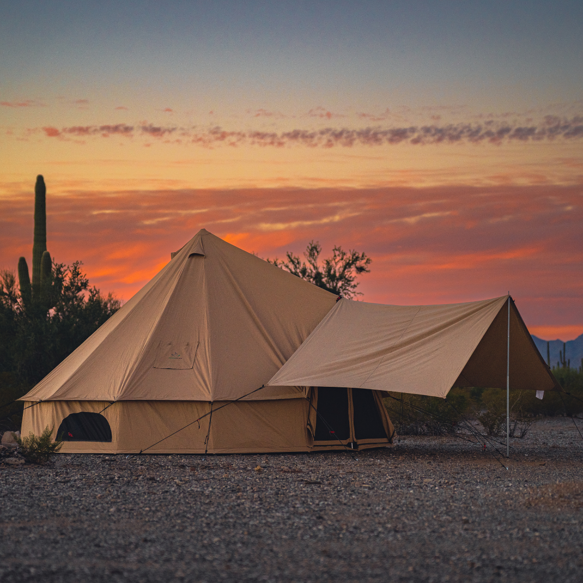 Regatta Bell Tent 13' - America's Favorite 4-Season Canvas Bell Tent