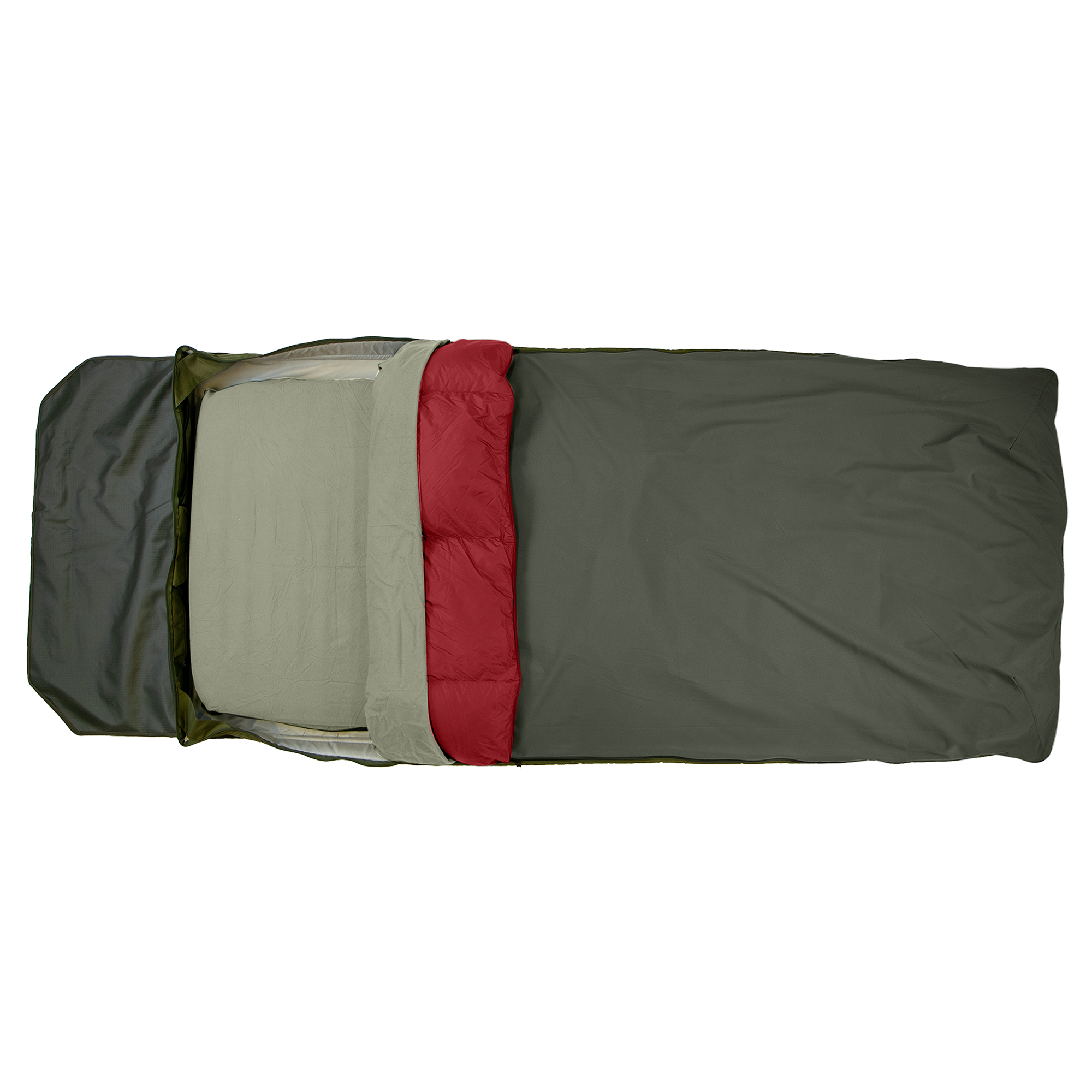 Sierra Bundle - Complete Badger Bed Bedroll System for Fall & Winter