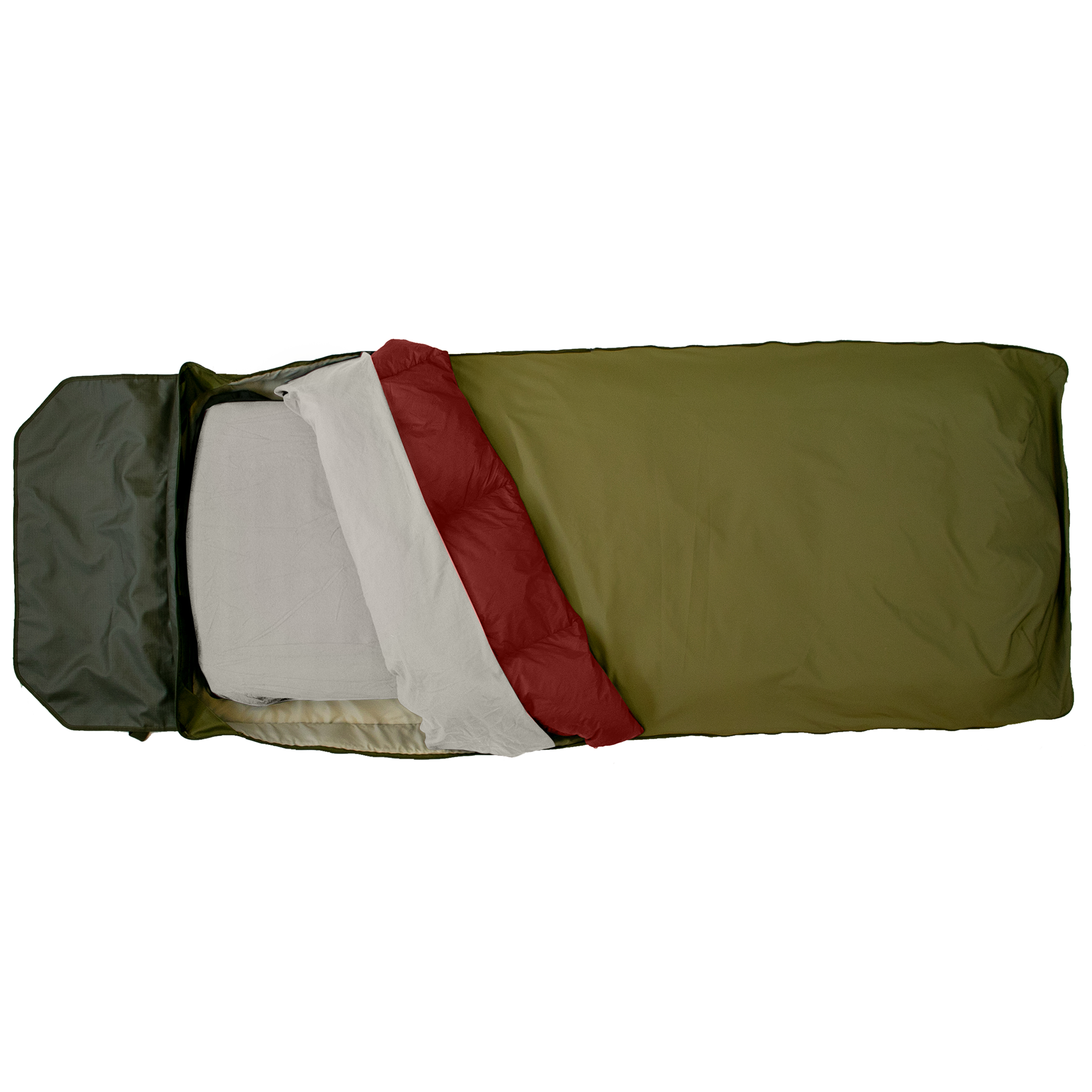Sierra Bundle - Complete Badger Bed Bedroll System for Fall & Winter
