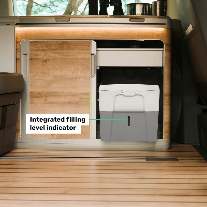 TROBOLO WandaGO Portable Composting Toilet - Compact Waterless Camping Toilet
