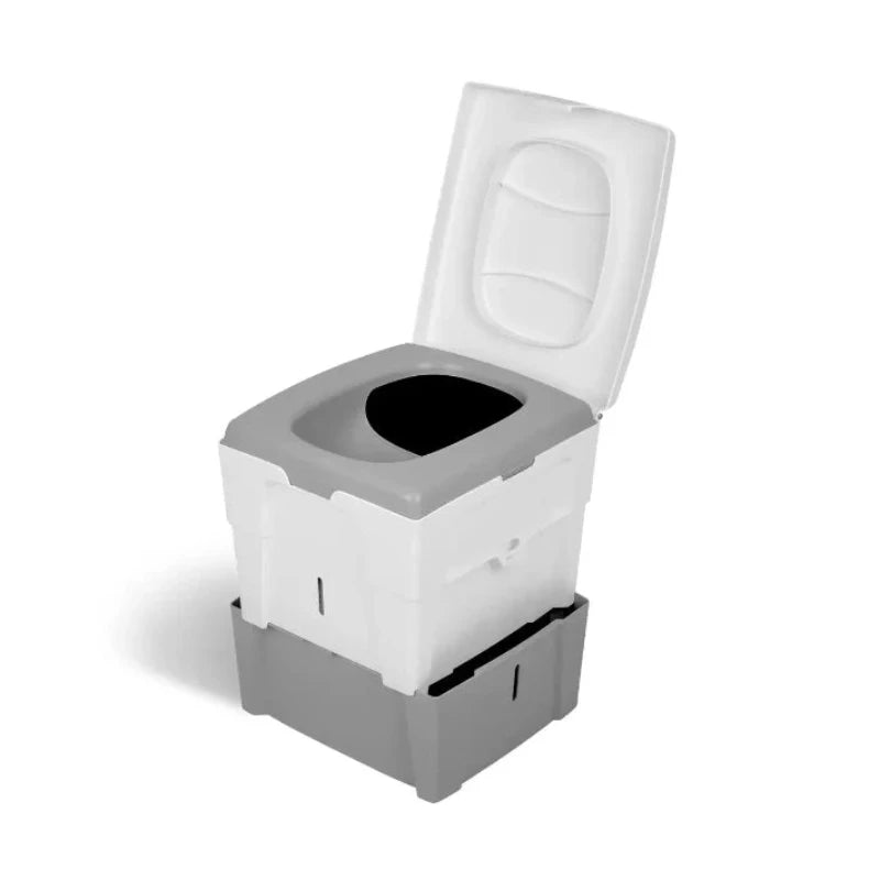 TROBOLO WandaGO Portable Composting Toilet - Compact Waterless Camping Toilet