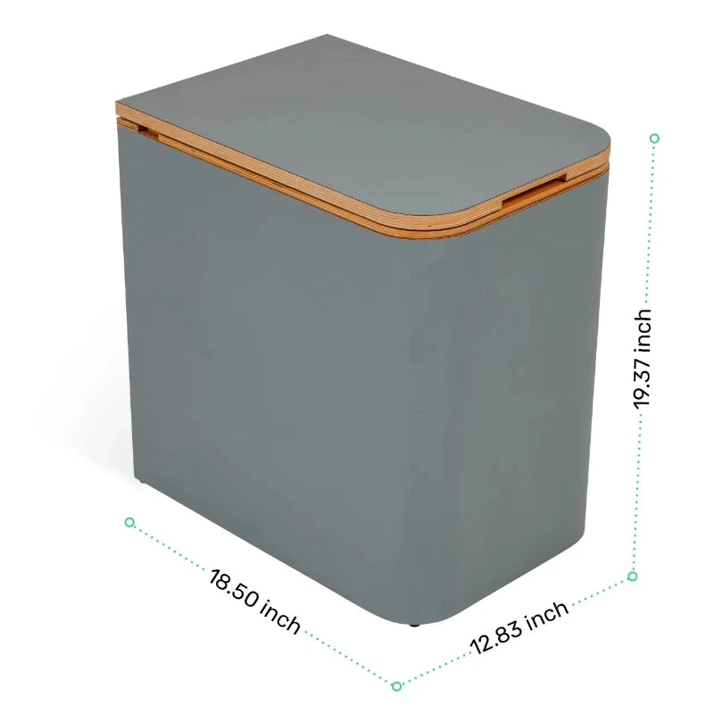 TROBOLO SilvaBlœm Composting Toilet - Modern HPL Coated Portable Toilet