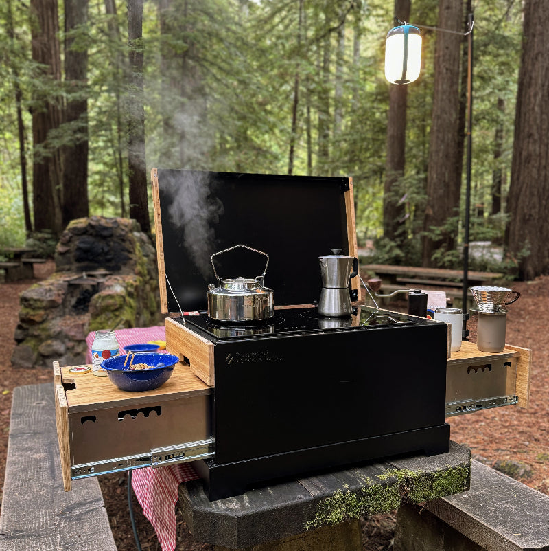 Thunderbolt Field Kitchen - Portable Induction Cooktop Camp Kitchen