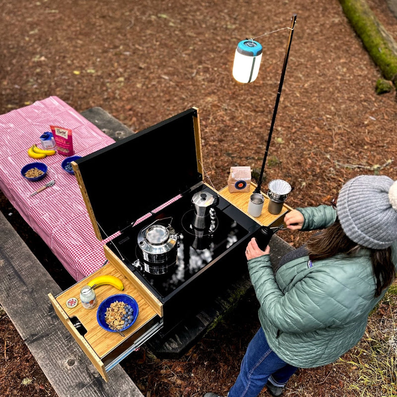 Thunderbolt Field Kitchen - Portable Induction Cooktop Camp Kitchen