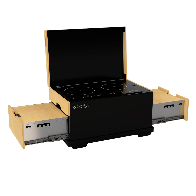 Thunderbolt Field Kitchen - Portable Induction Cooktop Camp Kitchen