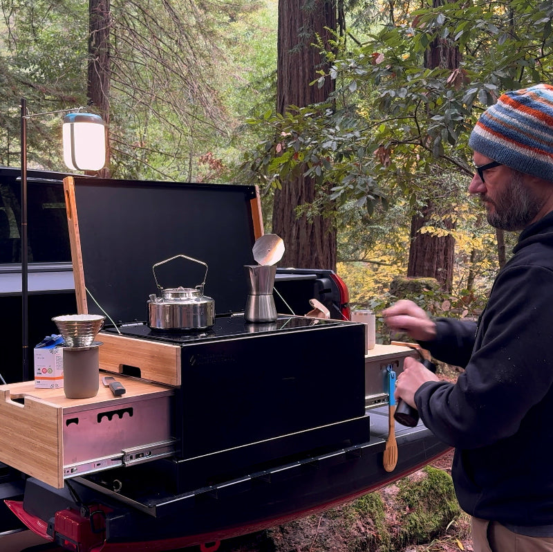 Thunderbolt Field Kitchen - Portable Induction Cooktop Camp Kitchen