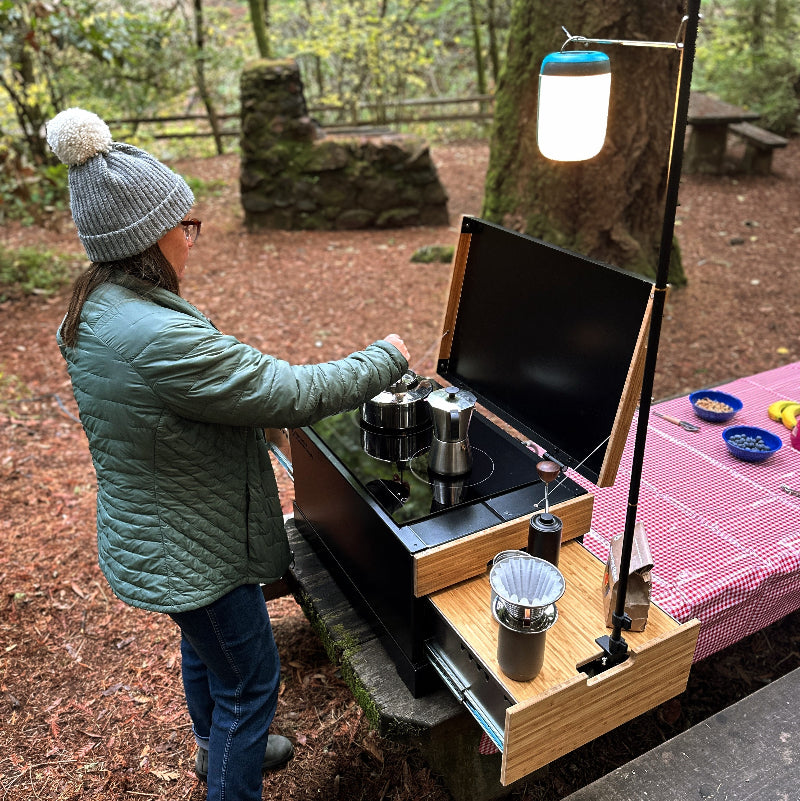 Thunderbolt Field Kitchen - Portable Induction Cooktop Camp Kitchen