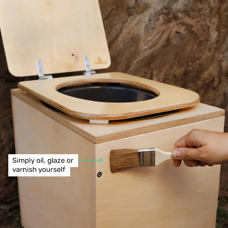 TROBOLO TeraBlœm Composting Toilet - Portable Camping Toilet for Off-Grid Living