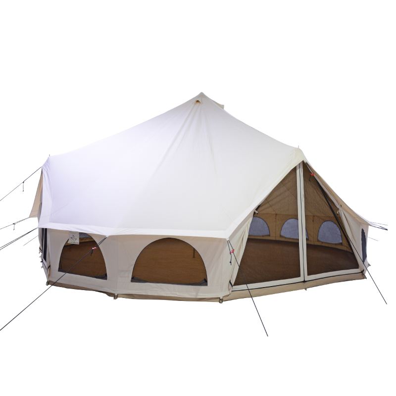 Avalon Optimus Bell Tent 23' - Premium Luxury Canvas Bell Tent