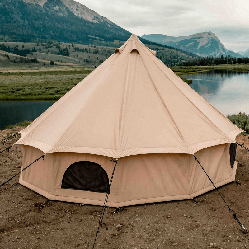 Regatta Bell Tent 16' - America's Favorite 4-Season Canvas Bell Tent