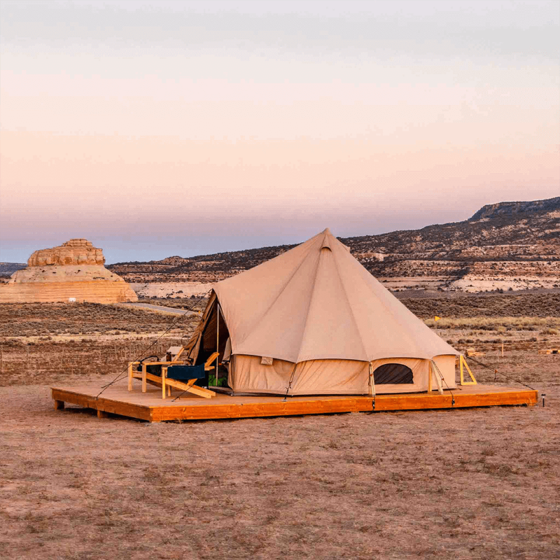 Regatta Bell Tent 20' - America's Favorite 4-Season Canvas Bell Tent