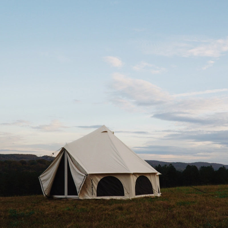 Avalon Bell Tent 16.5' - Premium 4-Season Canvas Bell Tent with Luxury Features