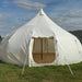 Wilderness Resource Eclipse Glamping Tent features durable, thick 500GSM PVC groundsheet connected to body
