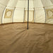 Wilderness Resource Eclipse Yurt-style bell tent offering 62 inch wall height in 16' model and 67 inch wall height in 20' model