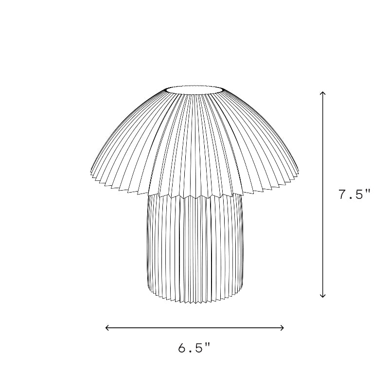 Kinoko LED Lamp - Cordless Rechargeable Mushroom Lamp