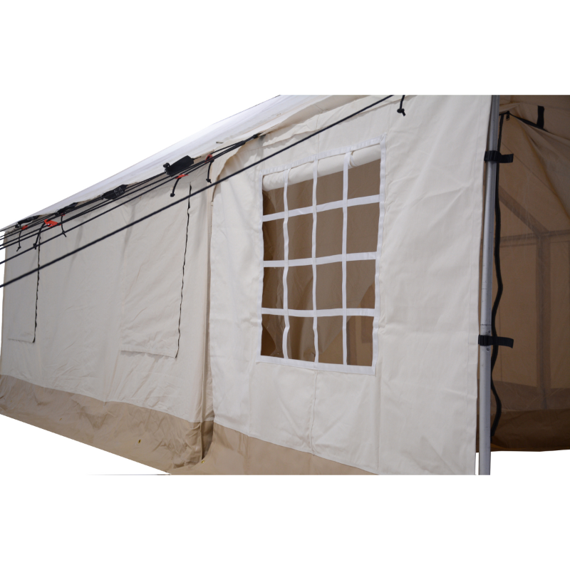 White Duck Outdoors canvas porch alpha wall tent