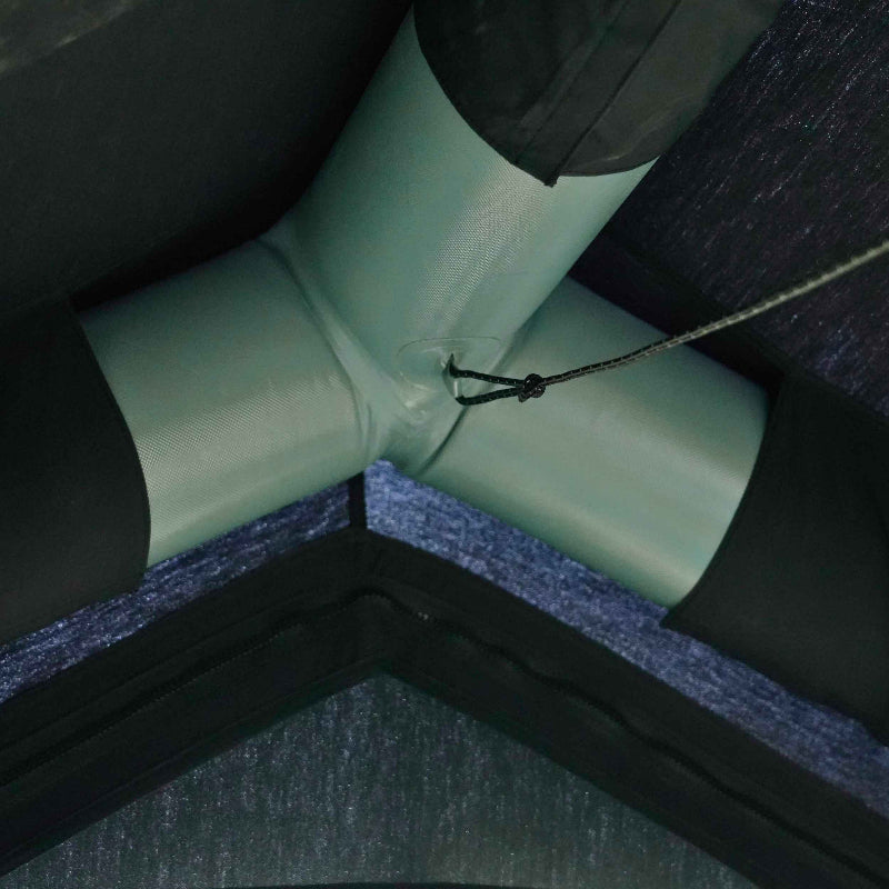 Coody 13.6 (Koala Air 5) Air Tent, black, durable, air-beams, no poles required