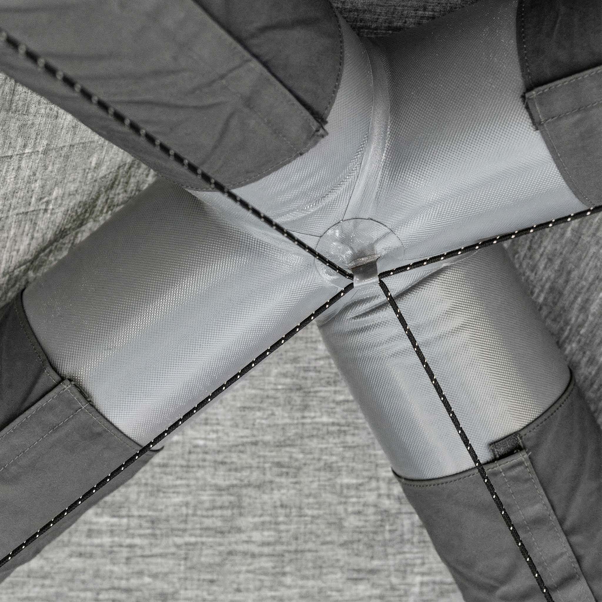 Coody Hub Shelter gray modular inflatable tent