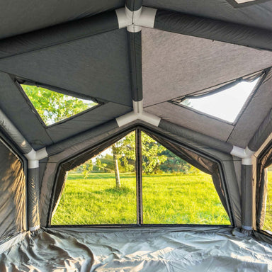 Coody Hub Shelter gray modular inflatable tent