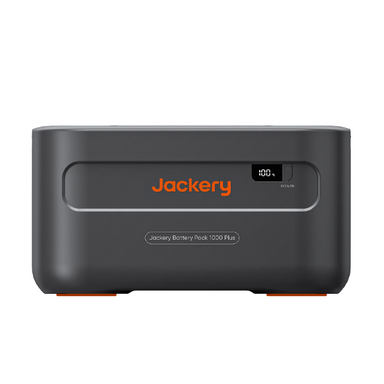 Jackery Battery Pack 1000 Plus, durable lithium iron phosphate battery (LiFePO4)