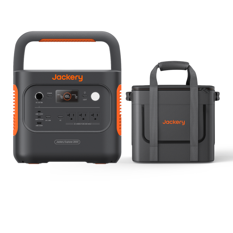 Jackery Explorer 2000 v2 Portable Power Station - 2042Wh LiFePO4 Battery Backup