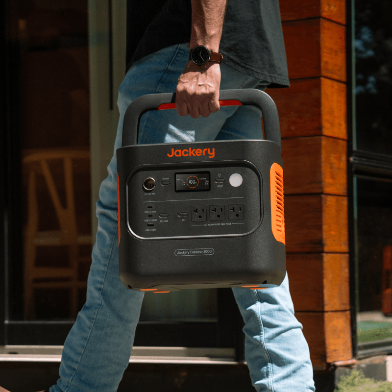 Jackery Explorer 2000 v2 Portable Power Station - 2042Wh LiFePO4 Battery Backup